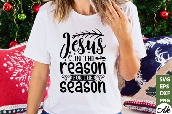 Jesus in the Reason for the Season Font